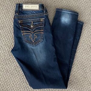 Rock Revival Jessica Skinny Jeans 30R Buckle